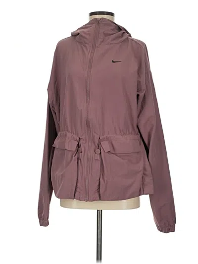 Pre-owned Nike Windbreaker Jacket In Purple