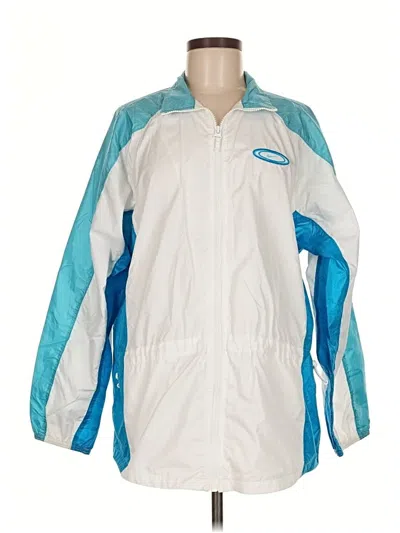 Pre-owned Nike Windbreaker Jacket In White