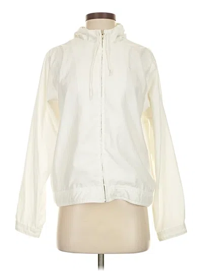 Pre-owned Nike Windbreaker Jacket In White