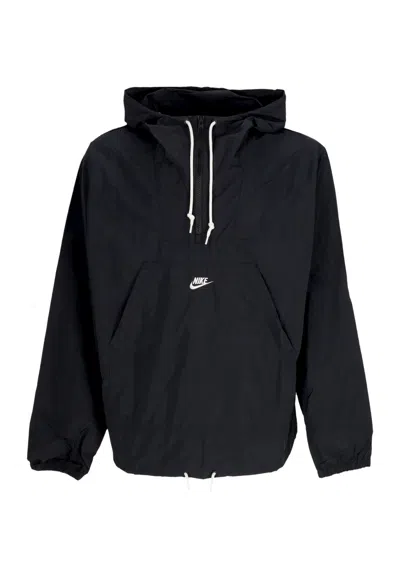 Nike Windbreaker Men Club Marina Anorak Jacket Black/white