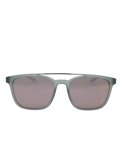 Nike Windfall Square-frame Sunglasses In Brown