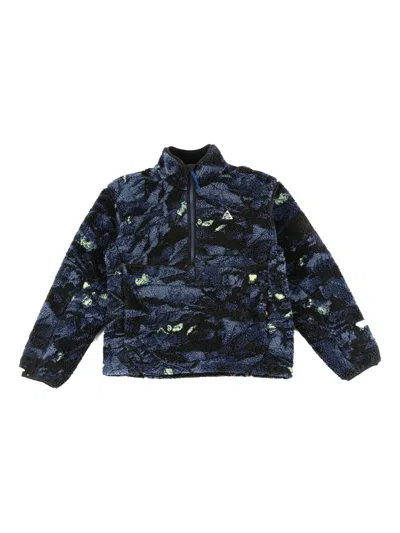 Nike Windproof Bomber Jacket In Blue