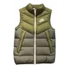 Nike Windproof Warm Stand Collar Down Vest 'green'