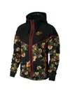 Nike Windrunner Aop Jacket In Black