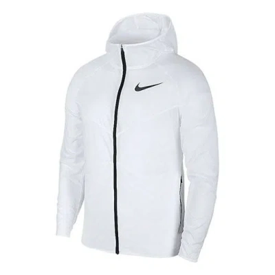 Nike Windrunner Casual Sports Thin And Light Breathable Jacket White