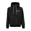 Nike Windrunner Men's Windbreaker Woven Lined Jacket Black/black/black/white In Black/black/black/white