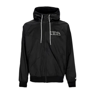 Nike Windrunner Men's Windbreaker Woven Lined Jacket Black/black/black/white