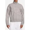 Nike Windrunner Storm-fit Nylon Jacket In Light Iron