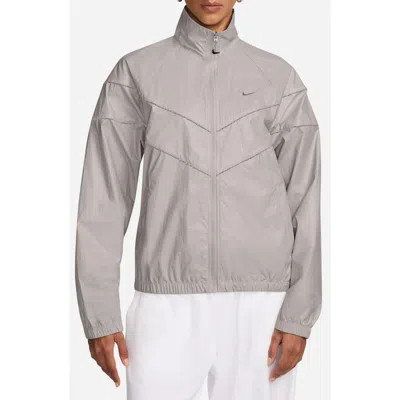 Nike Windrunner Storm-fit Nylon Jacket In Light Iron