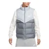Nike Windrunner Stormfit Down Vest 'grey' In Gray