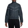 Nike Windrunner Water Repellent Jacket In Armory Navy/ White