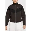 Nike Windrunner Water Repellent Jacket In Velvet Brown/black/white