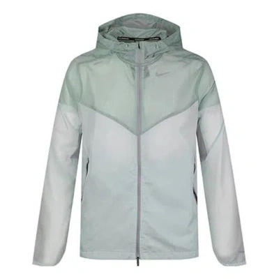 Nike Windrunner Woven Hooded Running Jacket Mint Green
