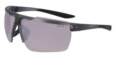 Nike Windshield E Cw4662 080 Men's Sunglasses Grey Size 75 In Purple
