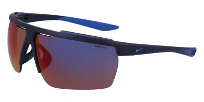 Nike Windshield E Cw4662 451 Men's Sunglasses Blue Size 75