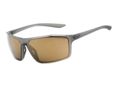 Pre-owned Nike Windstorm Sunglasses/021) In Matte Dark Grey/brown/bronze (cw4672 In Multi