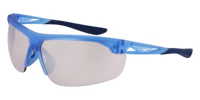 Nike Windtrack E Fv2396 450 Men's Sunglasses Blue Size 75