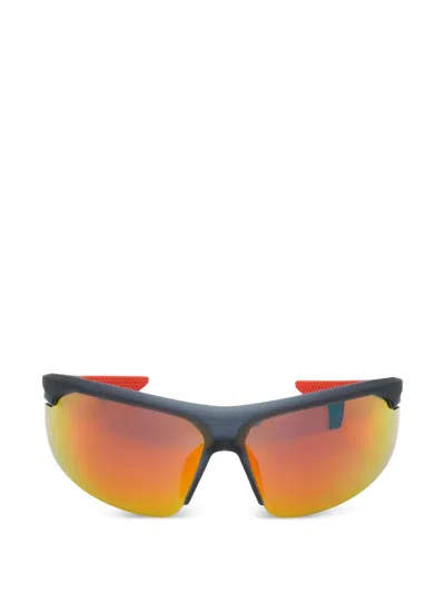 Nike Windtrack M Mirrored Sunglasses In Brown