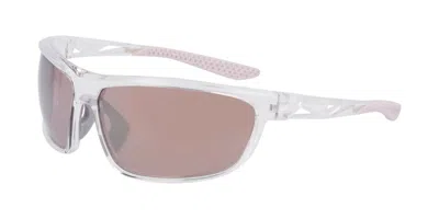 Nike Windtrack Run E Ev24004 900 Men's Sunglasses Clear Size 68 In Multi
