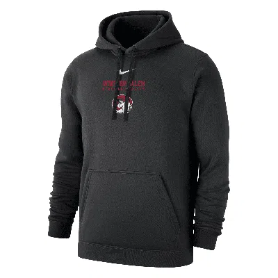 Nike Winston-salem Club Fleece  Men's College Hoodie In Black
