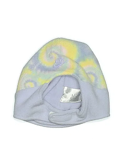 Pre-owned Nike Kids' Winter Hat In Purple