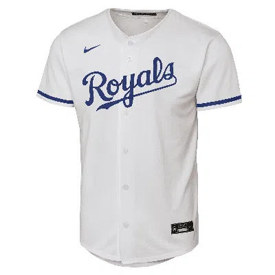 Nike Witt Jr. Bobby Kansas City Royals Big Kids'  Mlb Replica Jersey In White