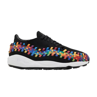 Pre-owned Nike Wmns Air Footscape Woven 'rainbow' | Black | Women's Size 6.5