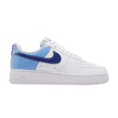 Pre-owned Nike Wmns Air Force 1 '07 Essential 'university Blue Concord' In White