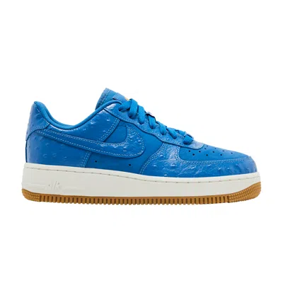 Pre-owned Nike Wmns Air Force 1 '07 Lx 'blue Ostrich'