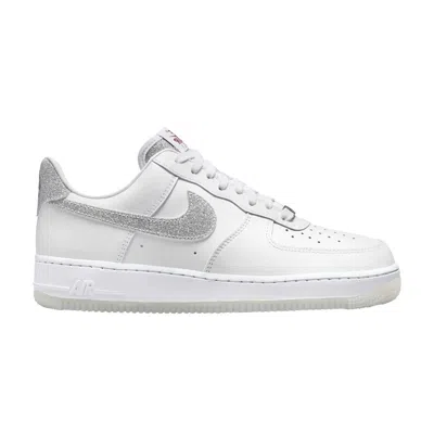 Pre-owned Nike Wmns Air Force 1 '07 Lx 'glitter Swoosh' | White | Women's Size 11.5