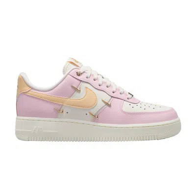 Pre-owned Nike Wmns Air Force 1 '07 Lx 'mini Swoosh - Pink Foam' | Women's Size 10