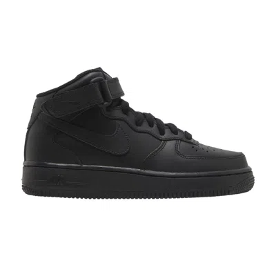 Pre-owned Nike Wmns Air Force 1 '07 Mid 'triple Black'
