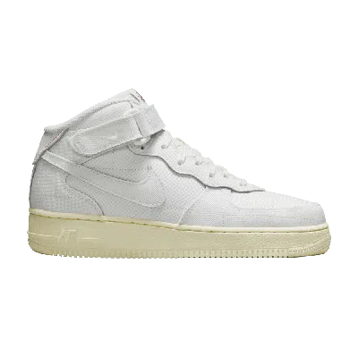 Pre-owned Nike Wmns Air Force 1 '07 Mid 'white Canvas'