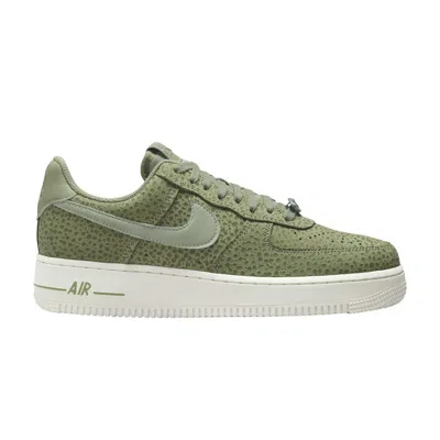 Pre-owned Nike Wmns Air Force 1 '07 Premium 'safari Print Pack - Oil Green'