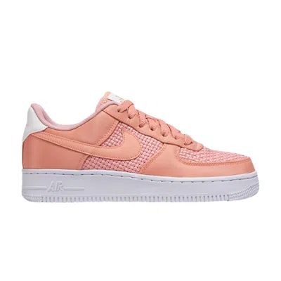 Pre-owned Nike Wmns Air Force 1 '07 Se 'crimson Bliss' In Pink