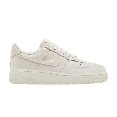 Pre-owned Nike Wmns Air Force 1 '07 Se 'sail Glittery Suede'