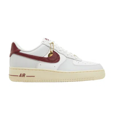 Pre-owned Nike Wmns Air Force 1 '07 Se 'sisterhood - Team Red' In White