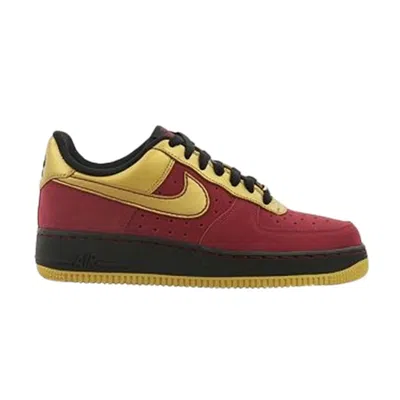 Pre-owned Nike Wmns Air Force 1 '07 'team Red Gold' | Women's Size 10