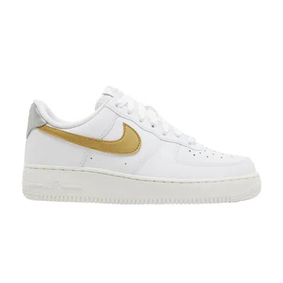 Pre-owned Nike Wmns Air Force 1 '07 'white Metallic Gold'