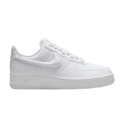 Pre-owned Nike Wmns Air Force 1 '07 'white Puffy Swoosh' | Women's Size 12