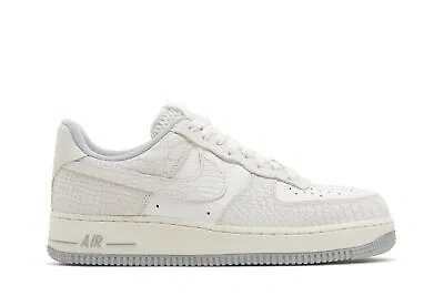 Pre-owned Nike Wmns Air Force 1 '07 'white Python' Dx2678-100