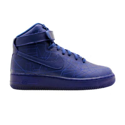 Pre-owned Nike Wmns Air Force 1 High Fw Qs 'paris' | Blue | Women's Size 7.5
