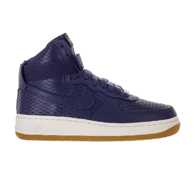 Pre-owned Nike Wmns Air Force 1 High Premium 'dark Purple Dust'