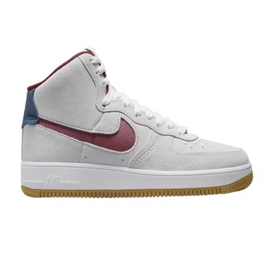 Pre-owned Nike Wmns Air Force 1 High Sculpt 'grey Suede'
