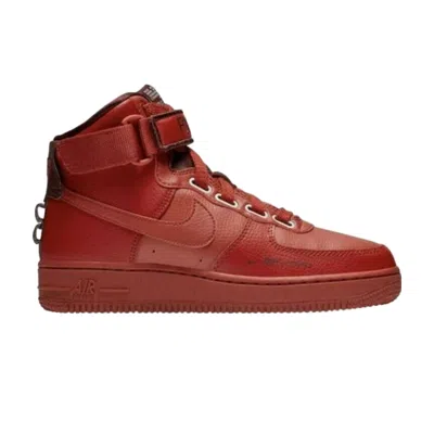 Pre-owned Nike Wmns Air Force 1 High Utility 'dune Red'