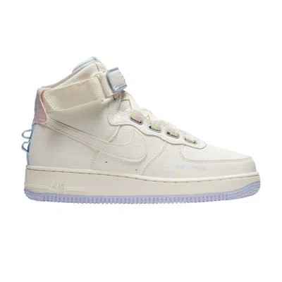 Pre-owned Nike Wmns Air Force 1 High Utility 'force Is Female - Sail' In Cream