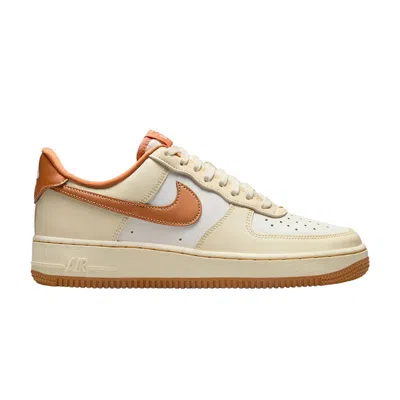 Pre-owned Nike Wmns Air Force 1 Low '07 'coconut Milk Celestial Gold' | Tan | Women's Size 11.5 In Brown