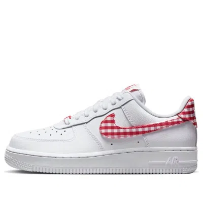 Nike (wmns) Air Force 1 Low '07 Essential 'mystic Red Gingham'