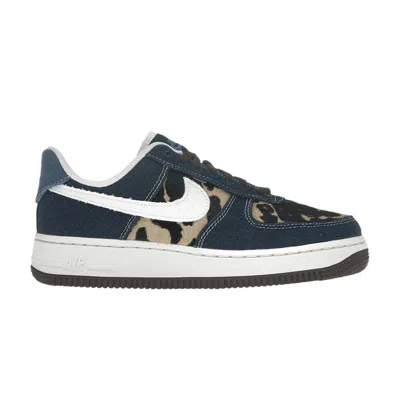 Pre-owned Nike Wmns Air Force 1 Low 'cheetah Blue Denim' | Women's Size 10.5