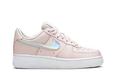 Pre-owned Nike Air Force 1 Low 'pink Iridescent' Cj1646-600 Women's Shoes In White